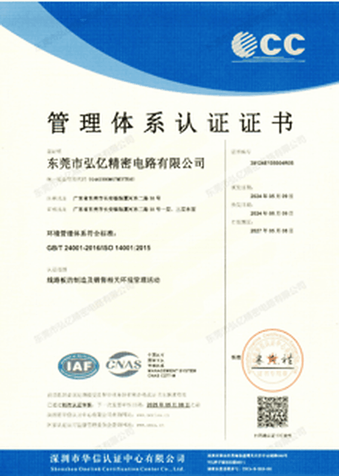 ISO 9001:2015 质量管理体系
