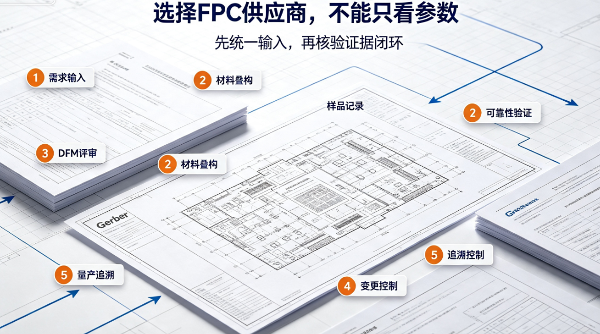 FPC 공급업체 선정 가이드: DFM, 신속 시제작부터 양산 추적까지의 평가 기준