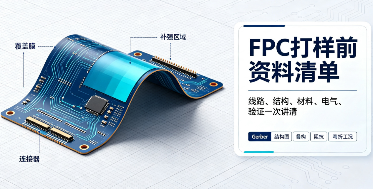 找FPC厂家打样需要提供哪些资料?从Gerber到弯折工况的准备清单