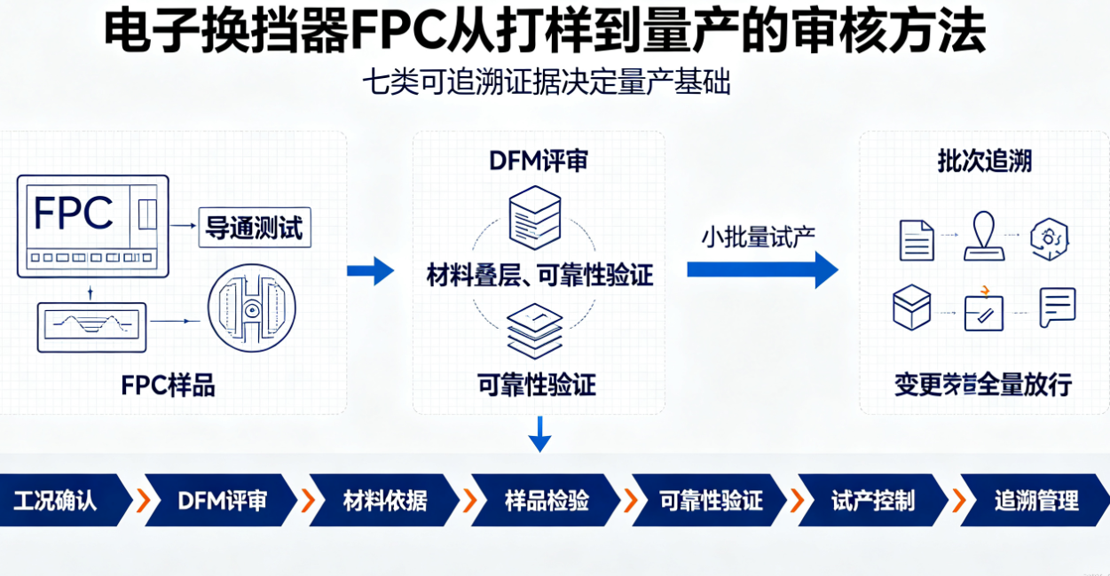 전자 기어 셔프터 FPC 제조사 심사 가이드: 시제품에서 양산까지 검증해야 할 증거는 무엇인가?