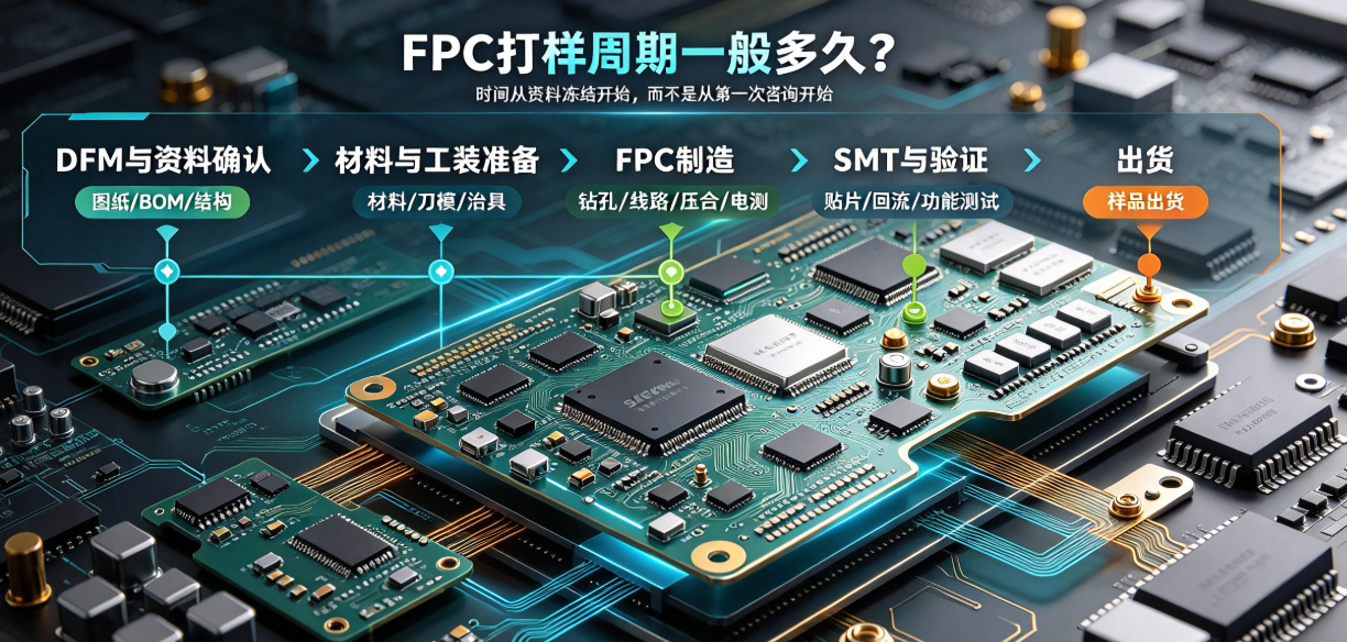 FPC 샘플 제작 주기는 일반적으로 얼마나 걸리나요? 자료 확인부터 출하까지의 시간 분석