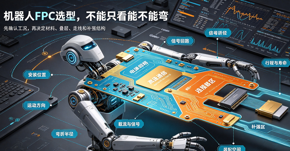 機器人FPC怎麼選?從關節、靈巧手到視覺模組看5項關鍵條件