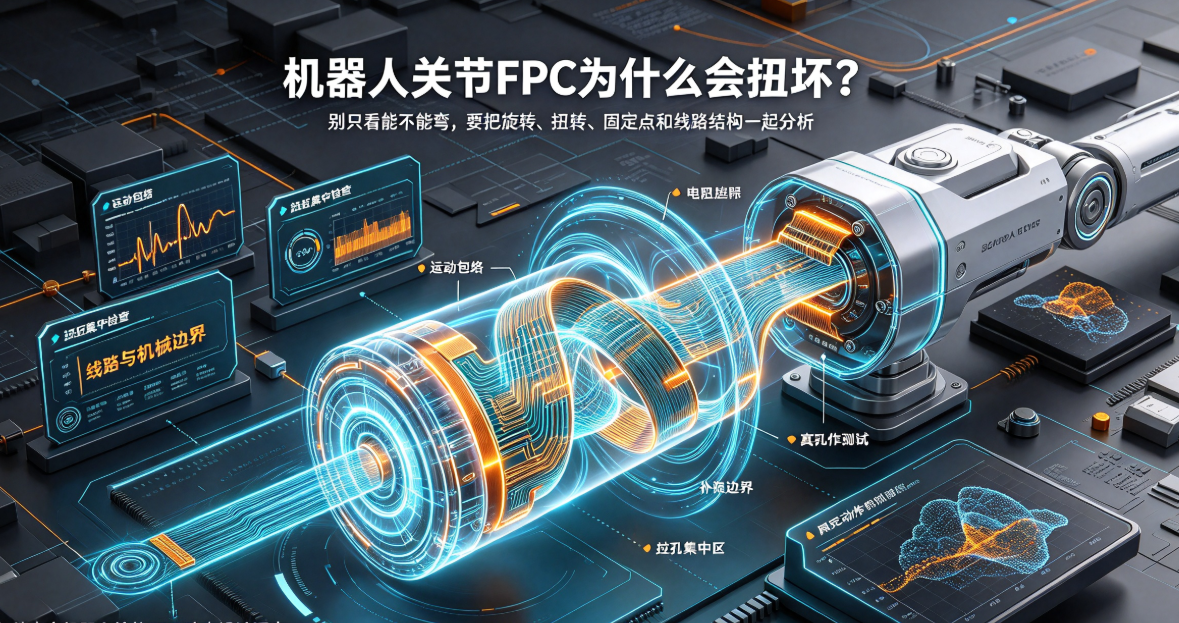 机器人关节FPC为什么会扭坏?一份动态设计评审记录