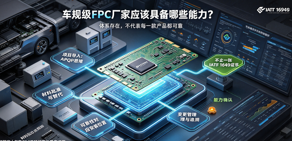 车规级FPC厂家应该具备哪些能力?不止一张IATF 16949证书