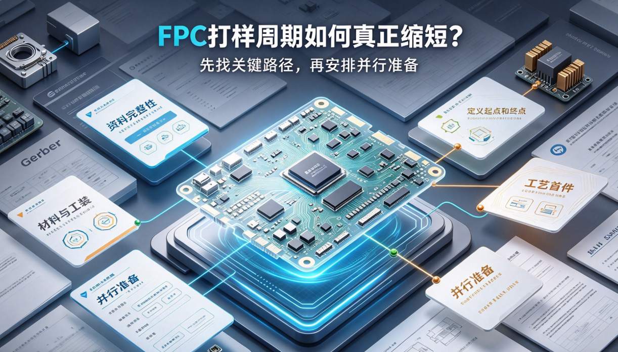 FPC打样周期如何真正缩短?先找关键路径,再安排并行准备