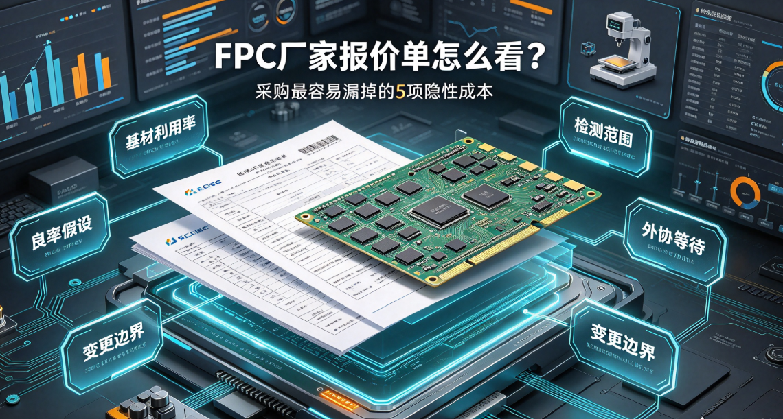 FPC廠家報價單怎麼看?採購最容易漏掉的5項成本